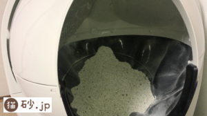 1週間後の砂の状態