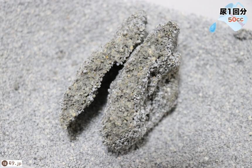 オードロックの砂の固まる力