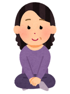 おばさんのイラスト