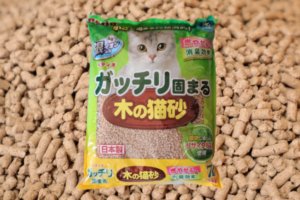 ガッチリ固まる木の猫砂のアイキャッチ画像