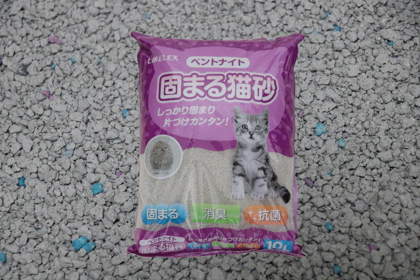 LIFELEXベントナイト固まる猫砂