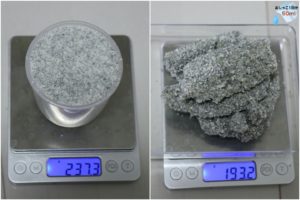 Double Duty Cat Litter（砂の重さ）