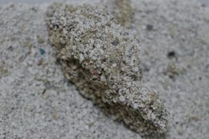 クリーン&フレッシュの固まり断面