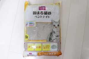 DCM固まる猫砂ベントナイト（パッケージ表）
