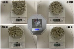 ターキッシュホワイトの猫砂の吸収力