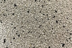 ターキッシュホワイトの猫砂（砂の質感）