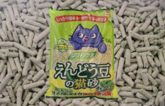 えんどう豆の猫砂アイキャッチ画像