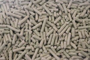 えんどう豆の猫砂（砂の質感）